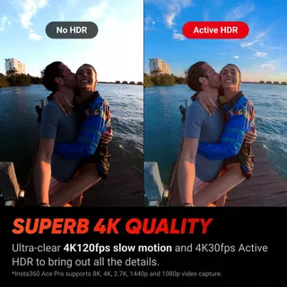 INSTA360 Ace Pro Waterdichte Actiecamera 4K120fps 1/1,3" Sensor KI — miniatuur 5