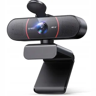 EMEET C960 Webcam 4K UHD Lensdop Dubbele Microfoon USB