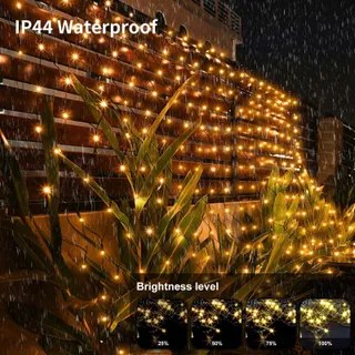 CORST Zonne-Netverlichting Buiten 200 LED 3,6x1,5m — miniatuur 4