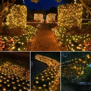 CORST Zonne-Netverlichting Buiten 200 LED 3,6x1,5m — miniatuur 6