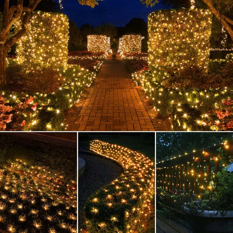 CORST Zonne-Netverlichting Buiten 200 LED 3,6x1,5m — foto 6