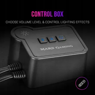 MARS GAMING MSCUBEW Compacte RGB Speakers Gaming — miniatuur 5