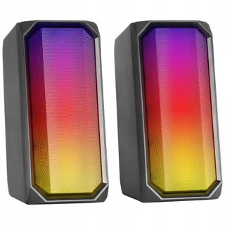 MARS GAMING MSCUBEW Compacte RGB Speakers Gaming — miniatuur 1