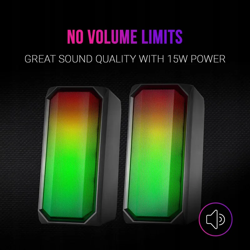MARS GAMING MSCUBEW Compacte RGB Speakers Gaming — foto 3
