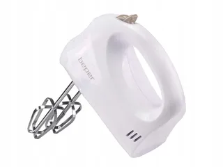 BEPER BP304 Handmixer 150W 5 Snelheden Wit Chroomstaal — miniatuur 2