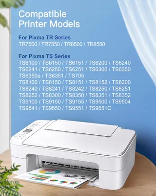 GPC IMAGE Inktcartridges Canon 580 581 XXL 5-Pack TS TR — miniatuur 2