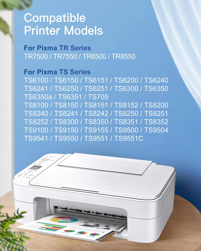GPC IMAGE Inktcartridges Canon 580 581 XXL 5-Pack TS TR — foto 2