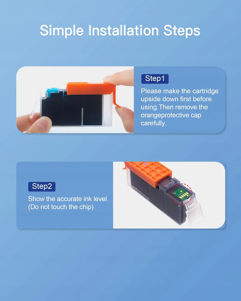 GPC IMAGE Inktcartridges Canon 580 581 XXL 5-Pack TS TR — foto 6