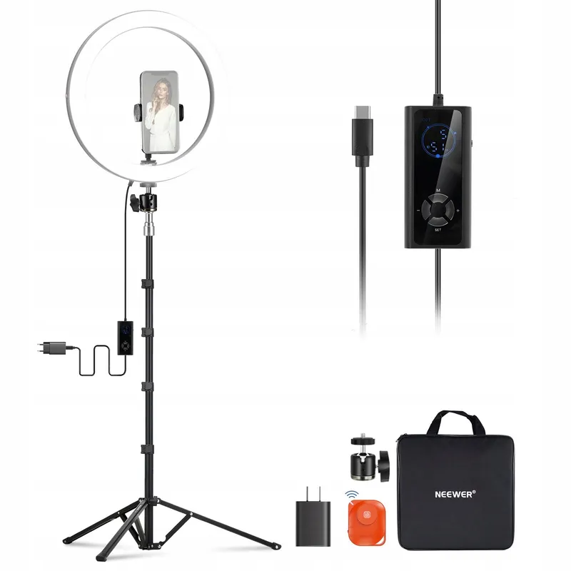NEEWER 30cm 24W LED Ringlicht Telefoon Bicolor USB-C — foto 1