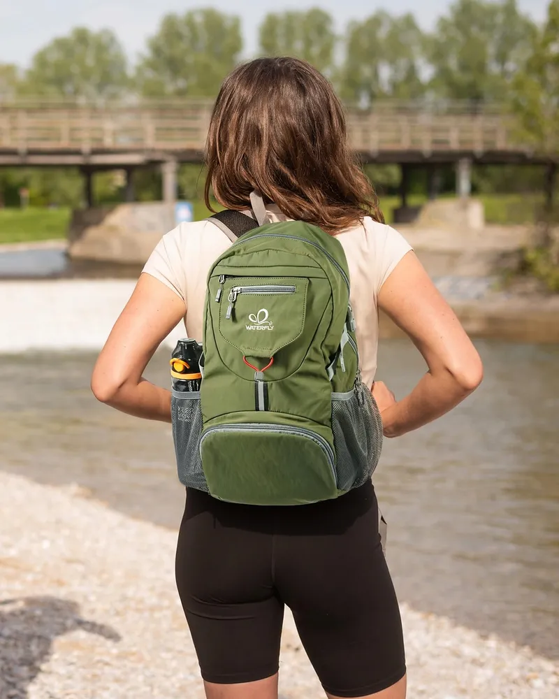 WATERFLY Lichte Opvouwbare Rugzak 20L Voor Mannen Vrouwen — foto 2