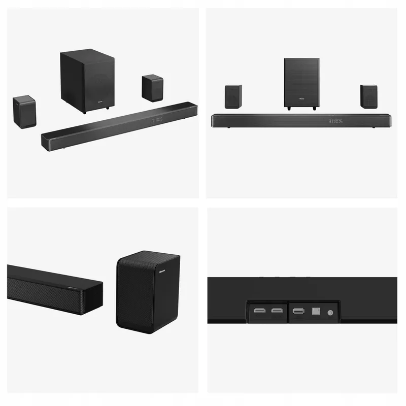 HISENSE AX5125H Soundbar 5.1.2 Dolby Atmos Subwoofer Bluetooth — foto 7