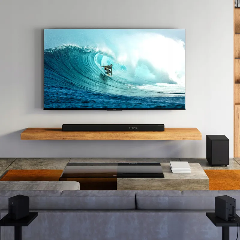 HISENSE AX5125H Soundbar 5.1.2 Dolby Atmos Subwoofer Bluetooth — foto 5