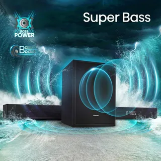 HISENSE AX5125H Soundbar 5.1.2 Dolby Atmos Subwoofer Bluetooth — miniatuur 9