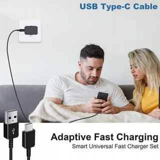 USB Oplader 3-Pack met USB C Kabel Android Galaxy Snelladen — miniatuur 7