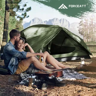 FORCEATT Kampeertent 2-3 Personen Waterdicht Winddicht — miniatuur 6