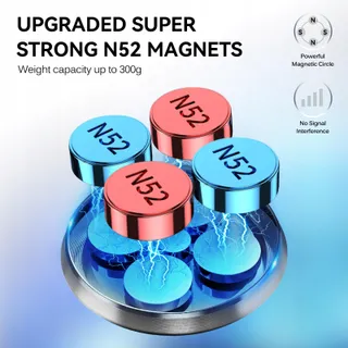 IVOLER 360° Magnetische Autohouder Voor Smartphones — miniatuur 2