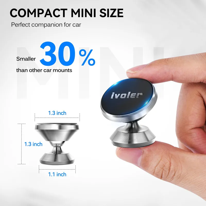 IVOLER 360° Magnetische Autohouder Voor Smartphones — foto 4