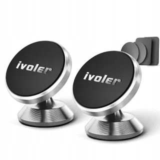 IVOLER 360° Magnetische Autohouder Voor Smartphones — miniatuur 1