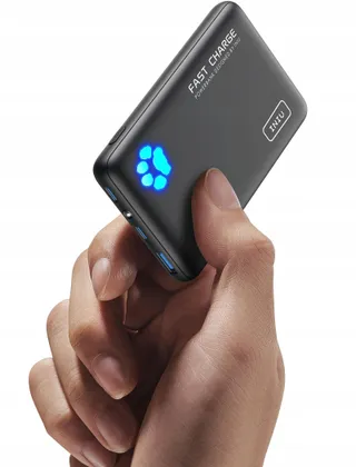 INIU Powerbank 10000mAh USB C PD3.0 iPhone Samsung iPad — miniatuur 1