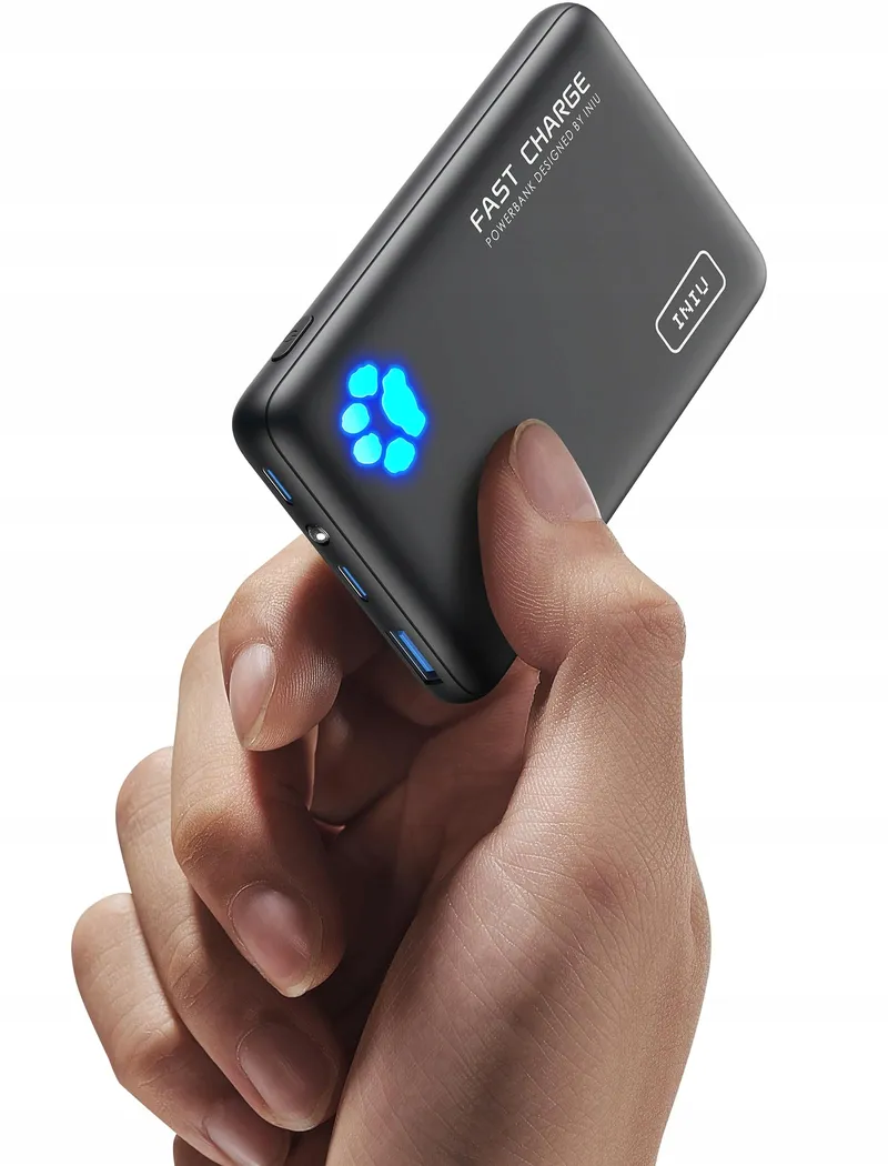 INIU Powerbank 10000mAh USB C PD3.0 iPhone Samsung iPad — foto 1