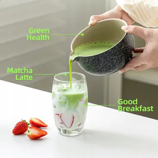 TEANAGOO Matcha Set voor Theeliefhebbers met Kom en Accessoires — miniatuur 5