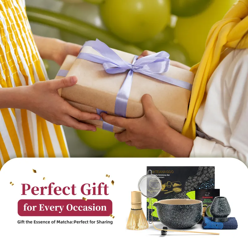 TEANAGOO Matcha Set voor Theeliefhebbers met Kom en Accessoires — foto 8