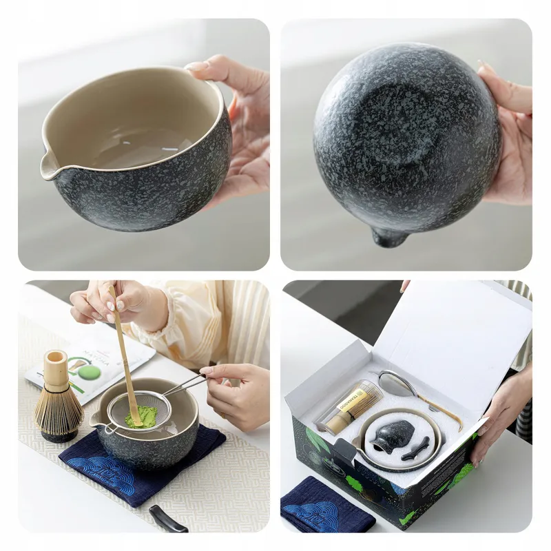 TEANAGOO Matcha Set voor Theeliefhebbers met Kom en Accessoires — foto 2