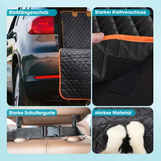JOEJOY Kofferbakmat Hond Waterdicht Zij en Bumperbescherming — miniatuur 3