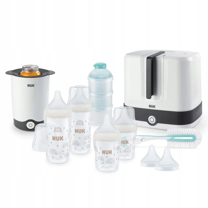 NUK Voedingsset Sterilisator Flessen Spenen Baby's — foto 1
