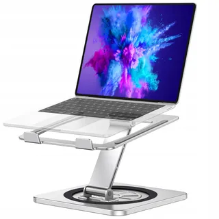 EOIWUY Laptopstandaard Verstelbaar Ergonomisch Geventileerd — miniatuur 1