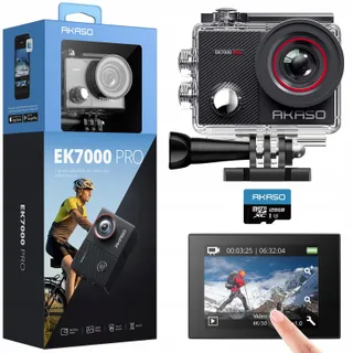 AKASO EK7000 Pro Actiecamera 4K 128GB 20MP WiFi 40M EIS — miniatuur 1
