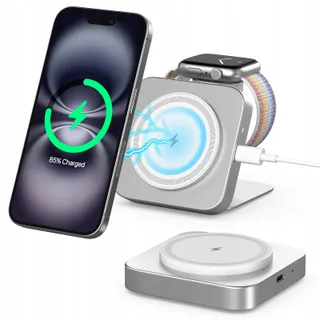 MagSafe Draadloze Oplader iPhone Apple Watch AirPods Pro — miniatuur 1