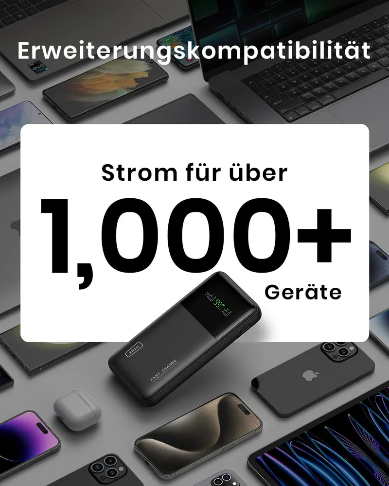 INIU Powerbank 27000mAh 140W USB-C Telefoon Laptop — foto 7