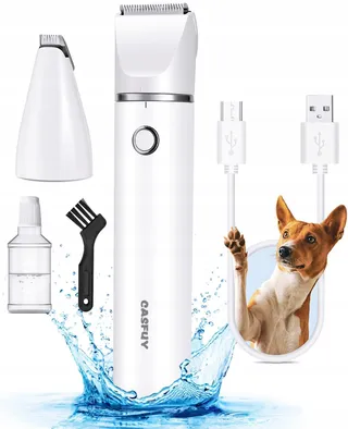 CASFUY Draadloze Pootentrimmer Hond Stil USB — miniatuur 1