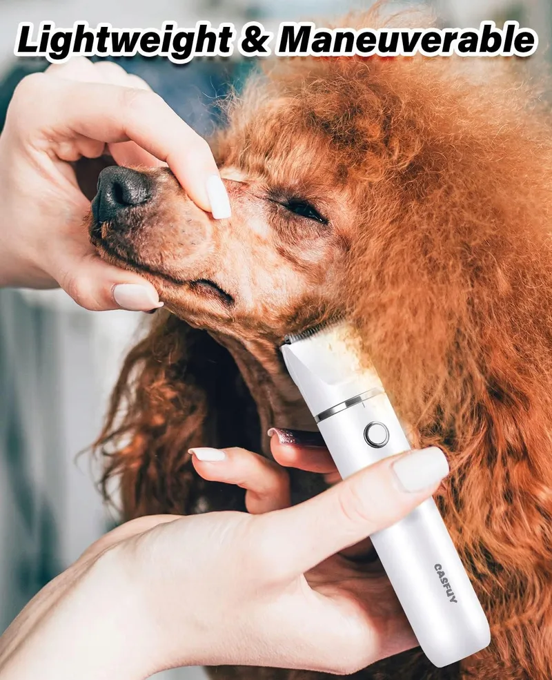 CASFUY Draadloze Pootentrimmer Hond Stil USB — foto 5