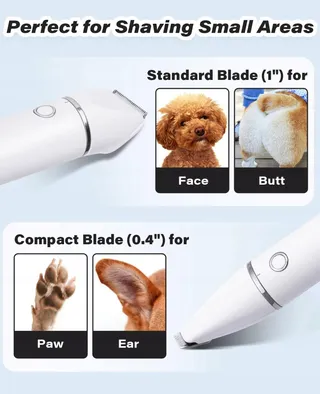 CASFUY Draadloze Pootentrimmer Hond Stil USB — miniatuur 6