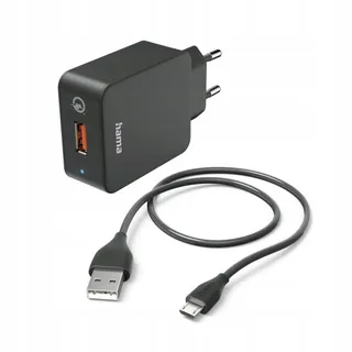 HAMA Snellader 19,5W Met Micro USB Kabel Qualcomm Quick Charge 3.0 — miniatuur 4