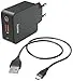 HAMA Snellader 19,5W Met Micro USB Kabel Qualcomm Quick Charge 3.0 — miniatuur 3