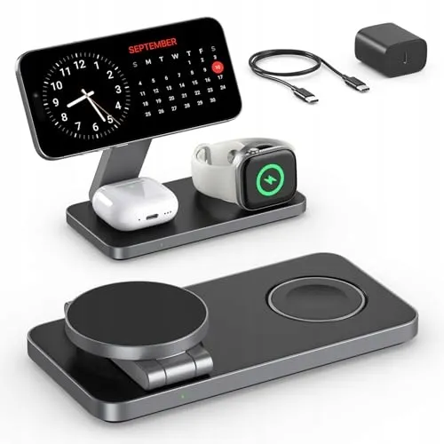 MAGSAFE Oplaadstation 3-in-1 iPhone Apple Watch AirPods Pro — foto 1