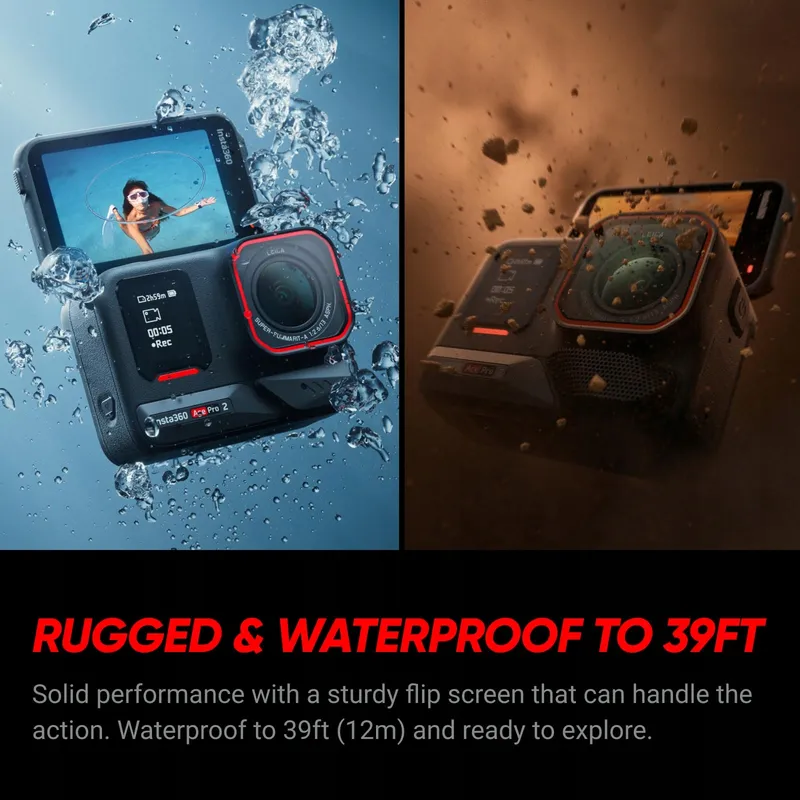 INSTA360 Ace Pro 2 Standard Set 8K Waterdichte Actiecamera Leica — foto 8