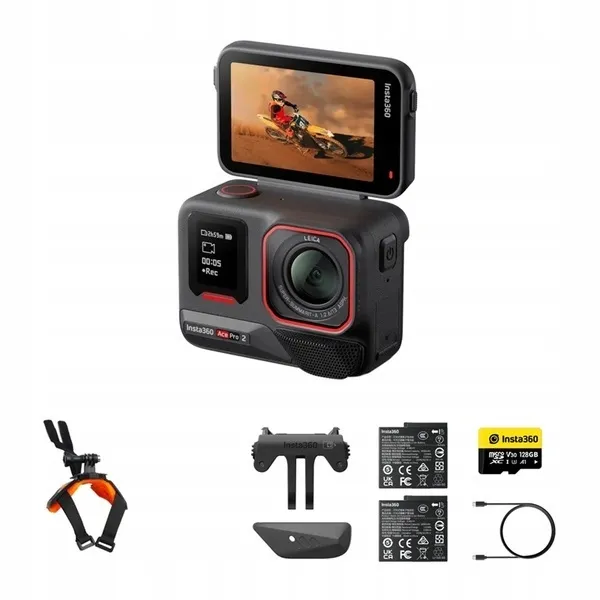 INSTA360 Ace Pro 2 Standard Set 8K Waterdichte Actiecamera Leica — foto 9
