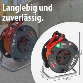 BRENNENSTUHL Garant V2 Kabelhaspel 50m Buiten IP44 — miniatuur 1