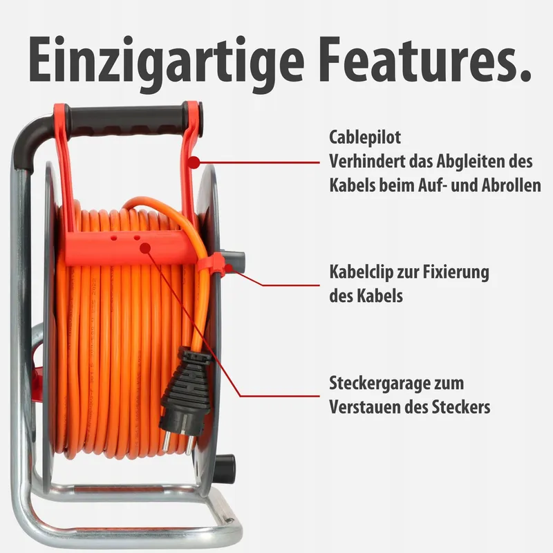 BRENNENSTUHL Garant V2 Kabelhaspel 50m Buiten IP44 — foto 5