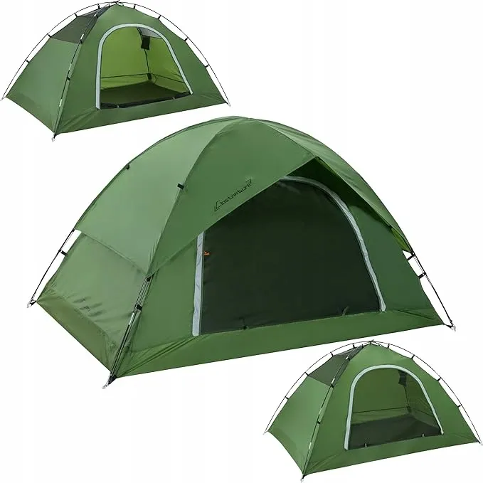 CLOSTNATURE Koepeltent 4 Personen Waterdicht Licht Camping — foto 9