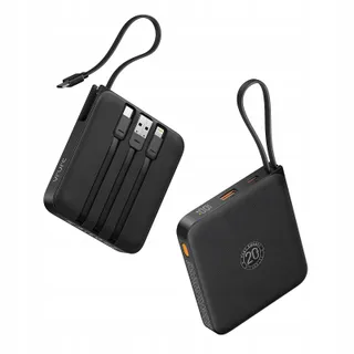 VRURC Powerbank 10000mAh USB C Snelladen Voor iPhone Samsung — miniatuur 1