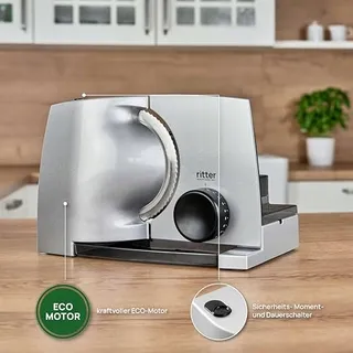 RITTER Compact 1 Elektrische Allessnijder Broodsnijmachine Metaal — miniatuur 5