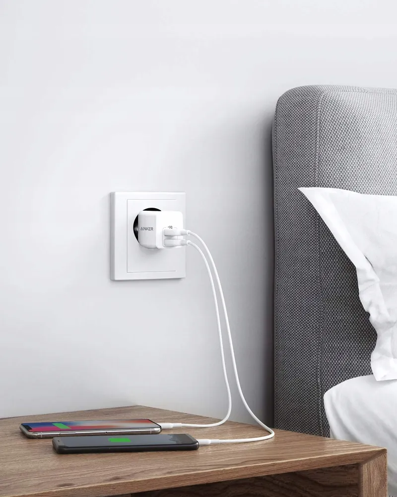 ANKER PowerPort Mini Dual USB Lader 2 Stuks 2,5A iPhone iPad Galaxy — foto 6