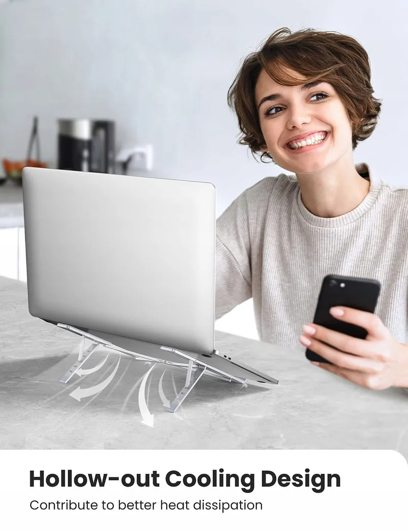 UGREEN Aluminium Laptopstandaard Verstelbaar Ergonomisch 17.3 Inch — foto 7