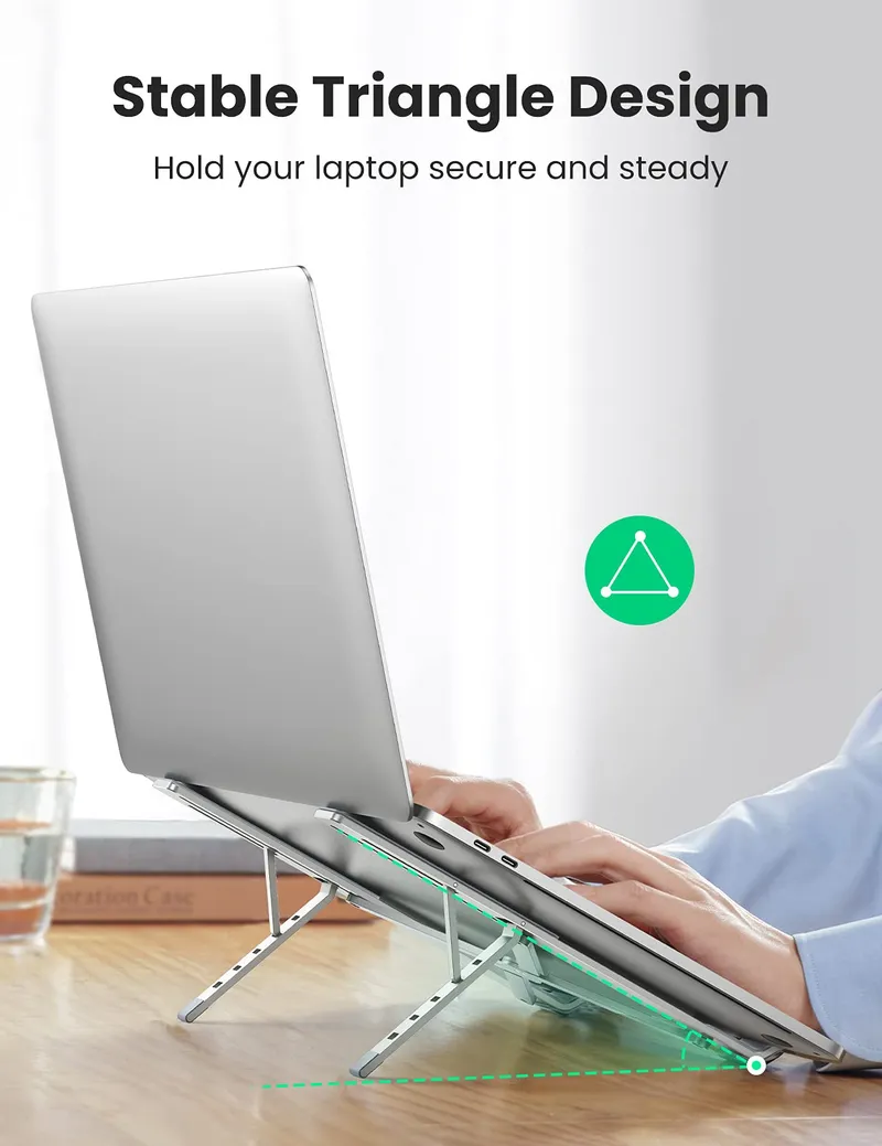 UGREEN Aluminium Laptopstandaard Verstelbaar Ergonomisch 17.3 Inch — foto 3