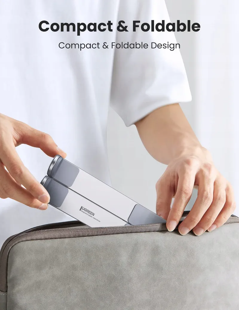 UGREEN Aluminium Laptopstandaard Verstelbaar Ergonomisch 17.3 Inch — foto 4